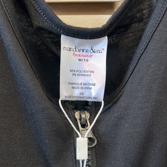 NWT Swim Coverup Black - Picture 5 of 5